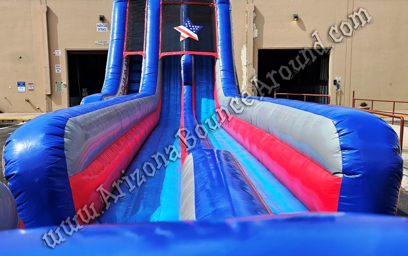Ninja Warrior Inflatable Water Slide Rental Phoenix AZ